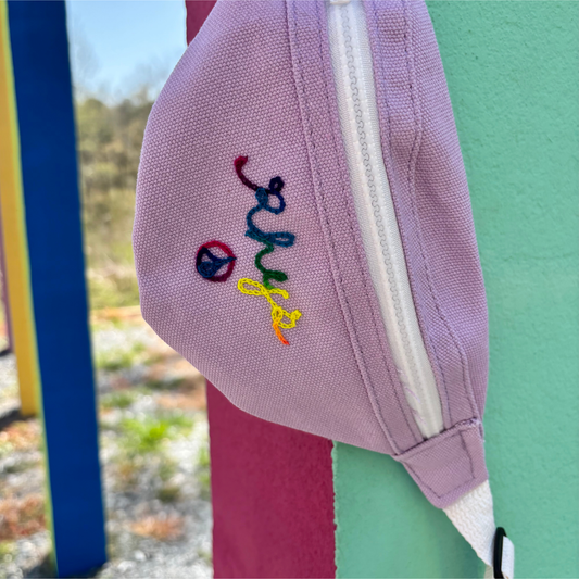Personalized Chainstitch Embroidered Fanny Pack (Limited Time Only!)