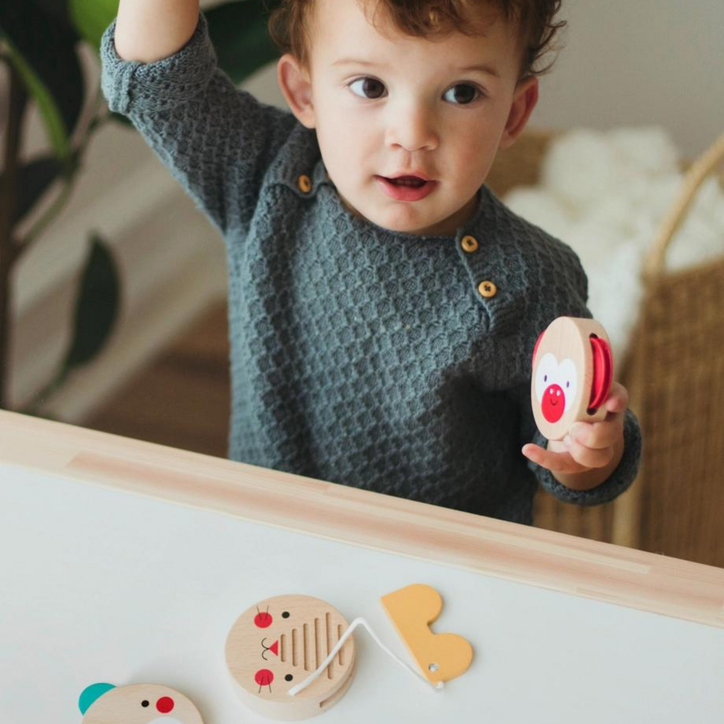 Wooden Music Percussion Set Animal Friends