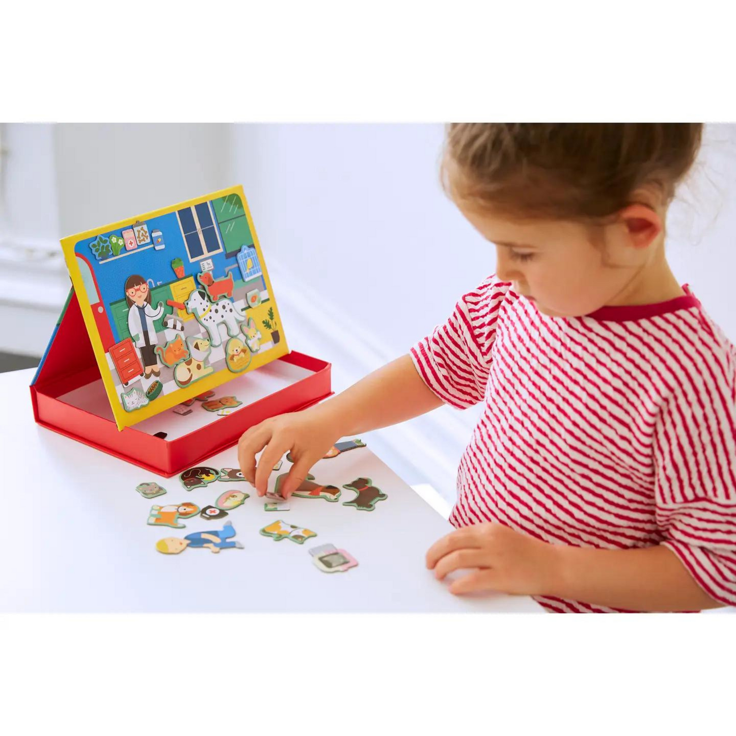 Pet Hospital Magnetic Play Scene