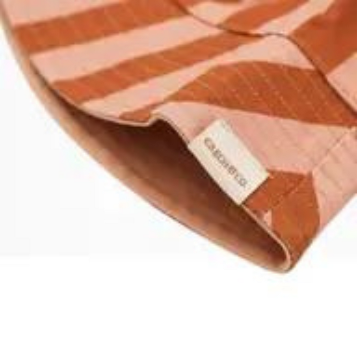 Reversible Bucket Hat in Sunset and Tierra Stripes