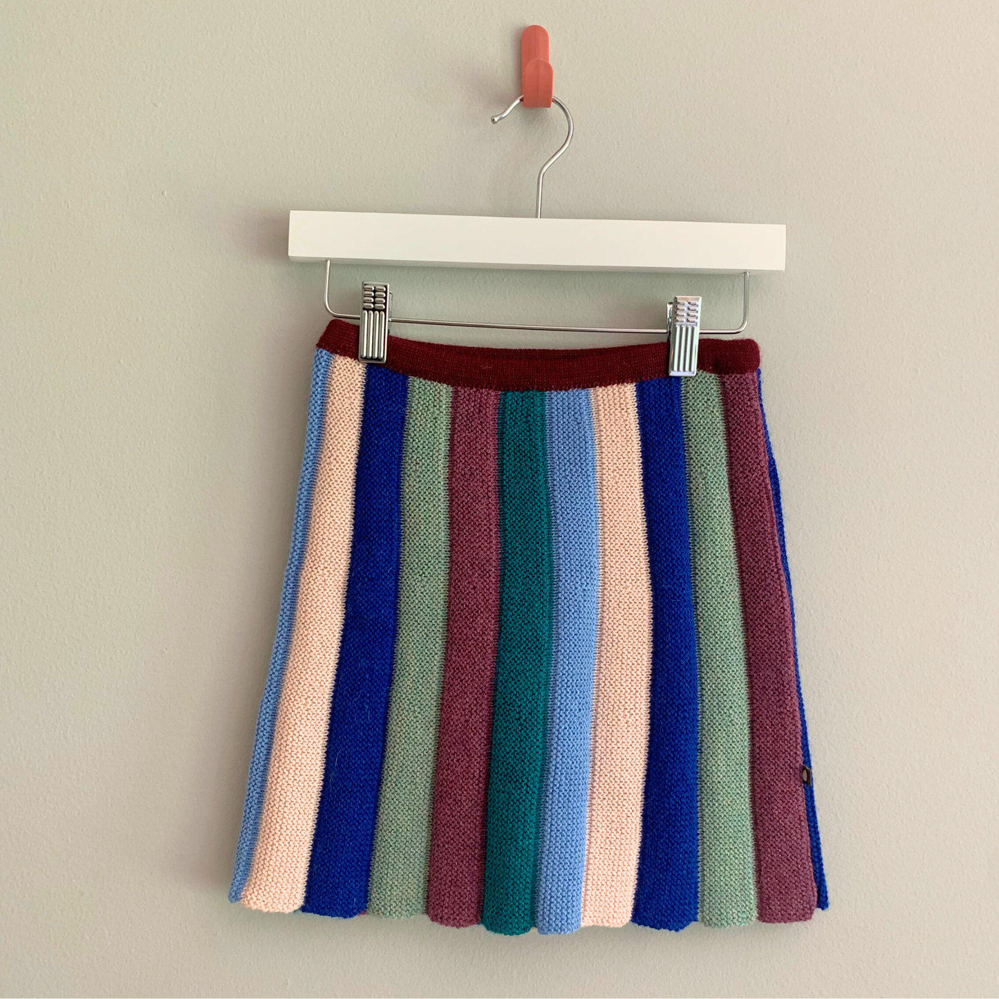 Everyday Green Striped Skirt (New with Tags) - Size 8Y