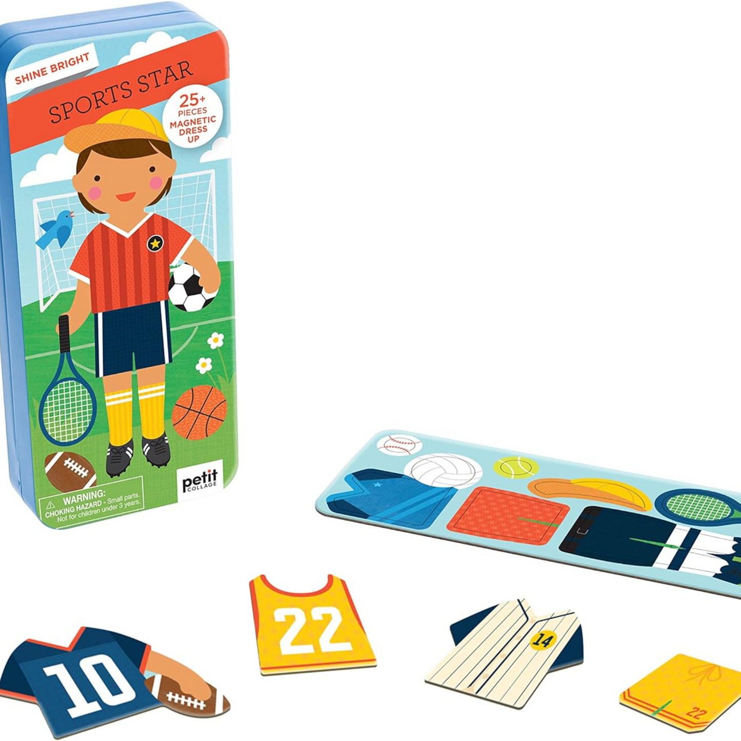 Shine Bright Magnetic Dress Up Sports Star