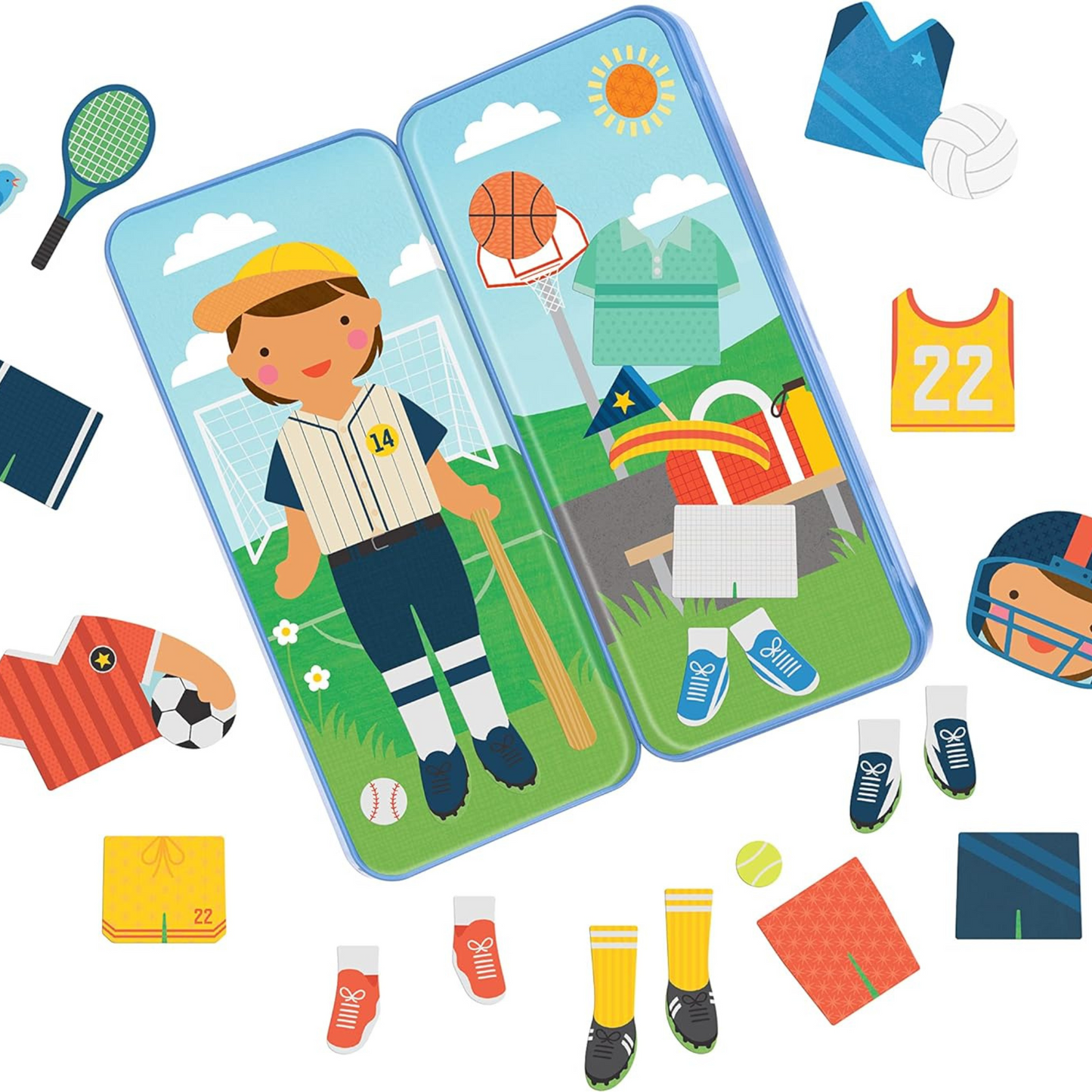 Shine Bright Magnetic Dress Up Sports Star