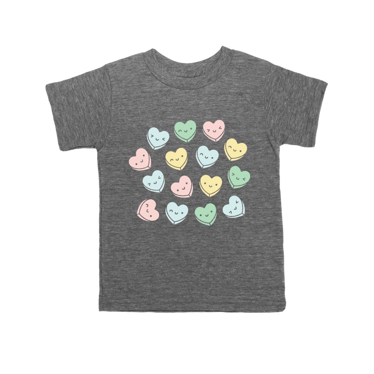 Candy Heart Friends Kids Tee - Various Sizes