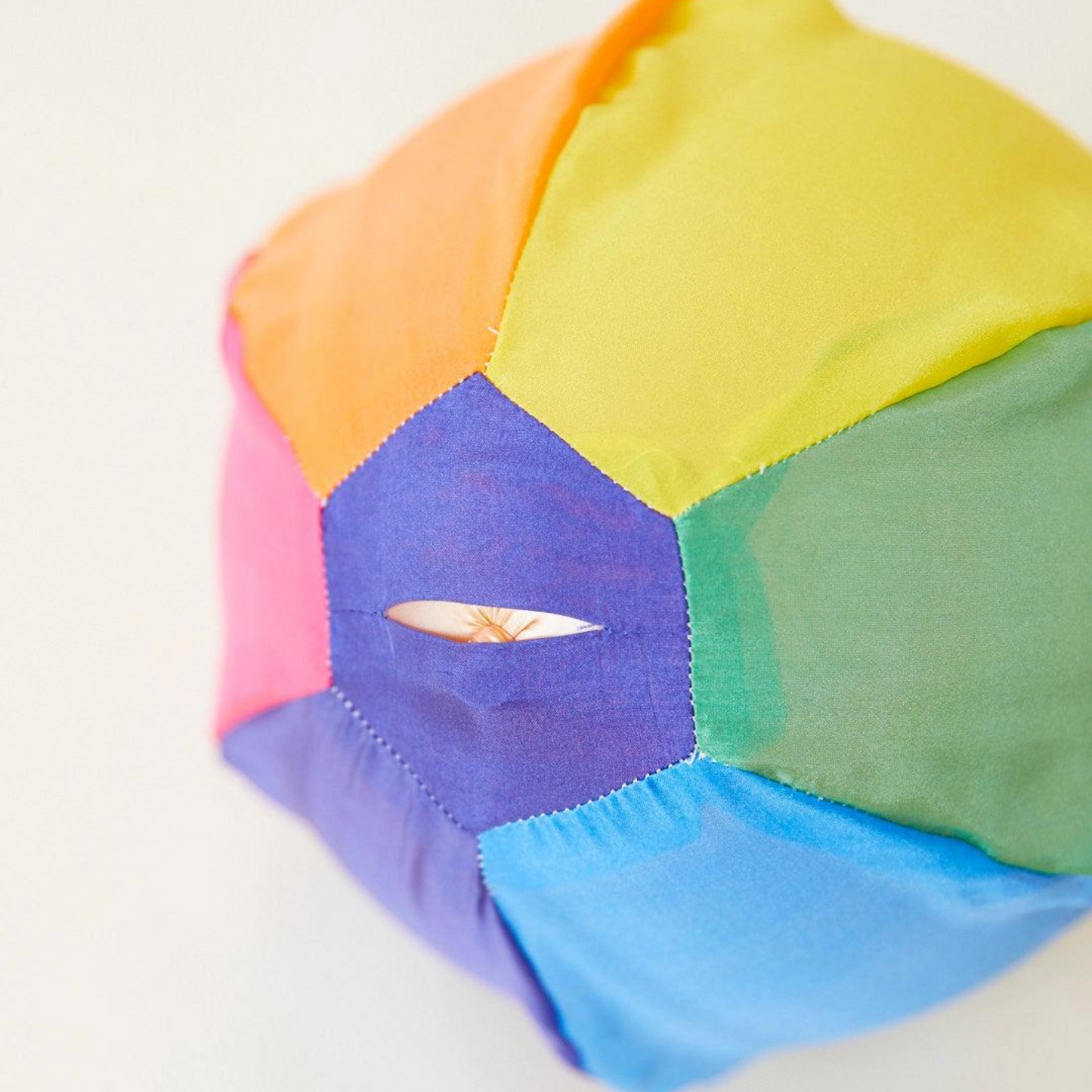 Rainbow Balloon Ball - 100% Silk Balloon Cover