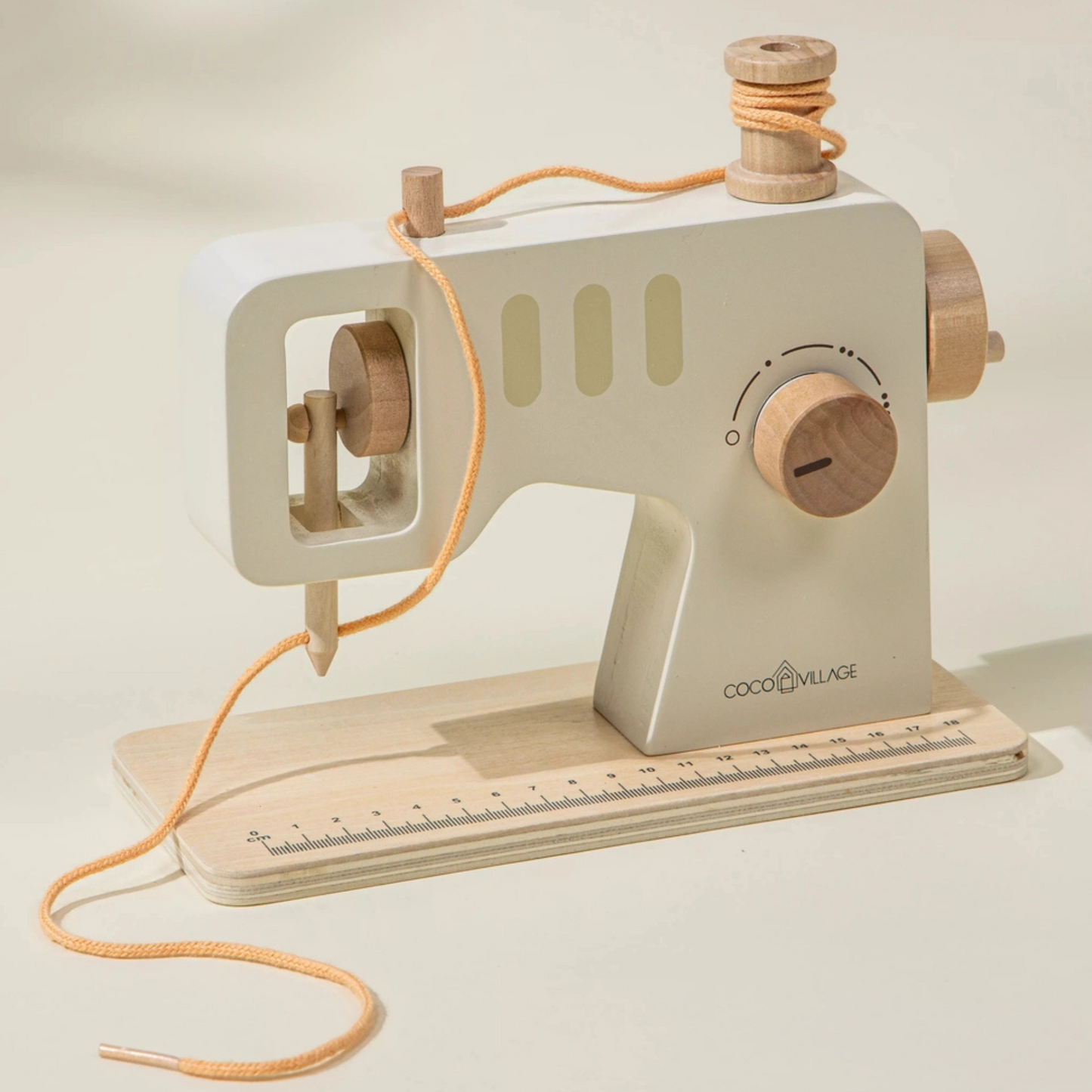 Wooden Sewing Machine Playset