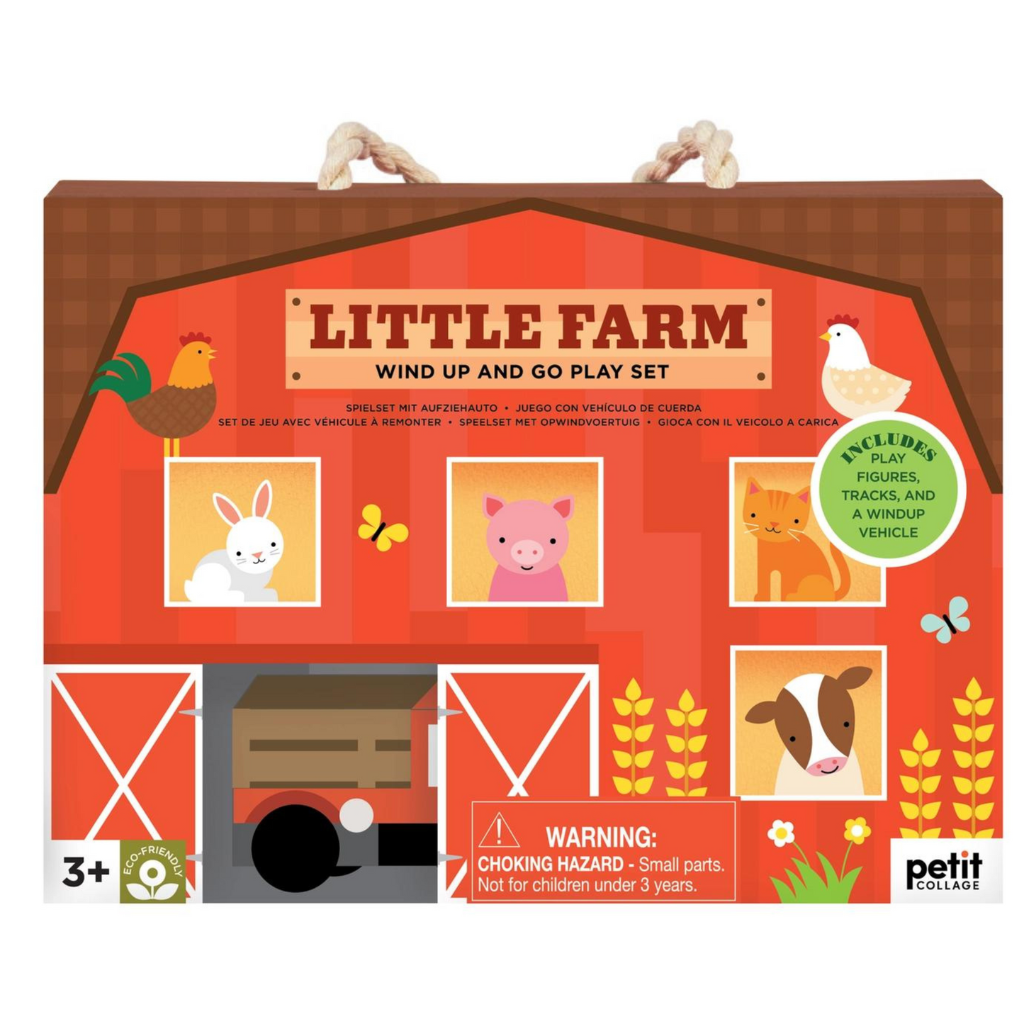 Little Farm Wind Up and Go Play Set