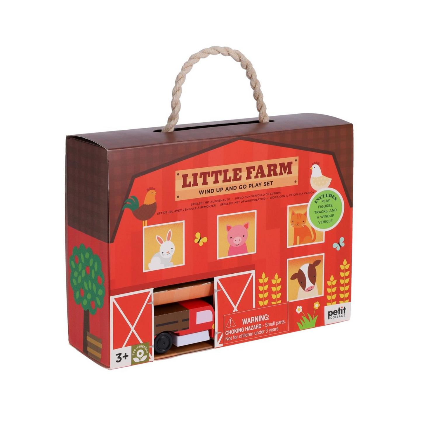 Little Farm Wind Up and Go Play Set