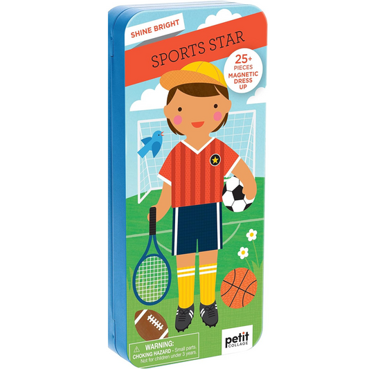 Shine Bright Magnetic Dress Up Sports Star