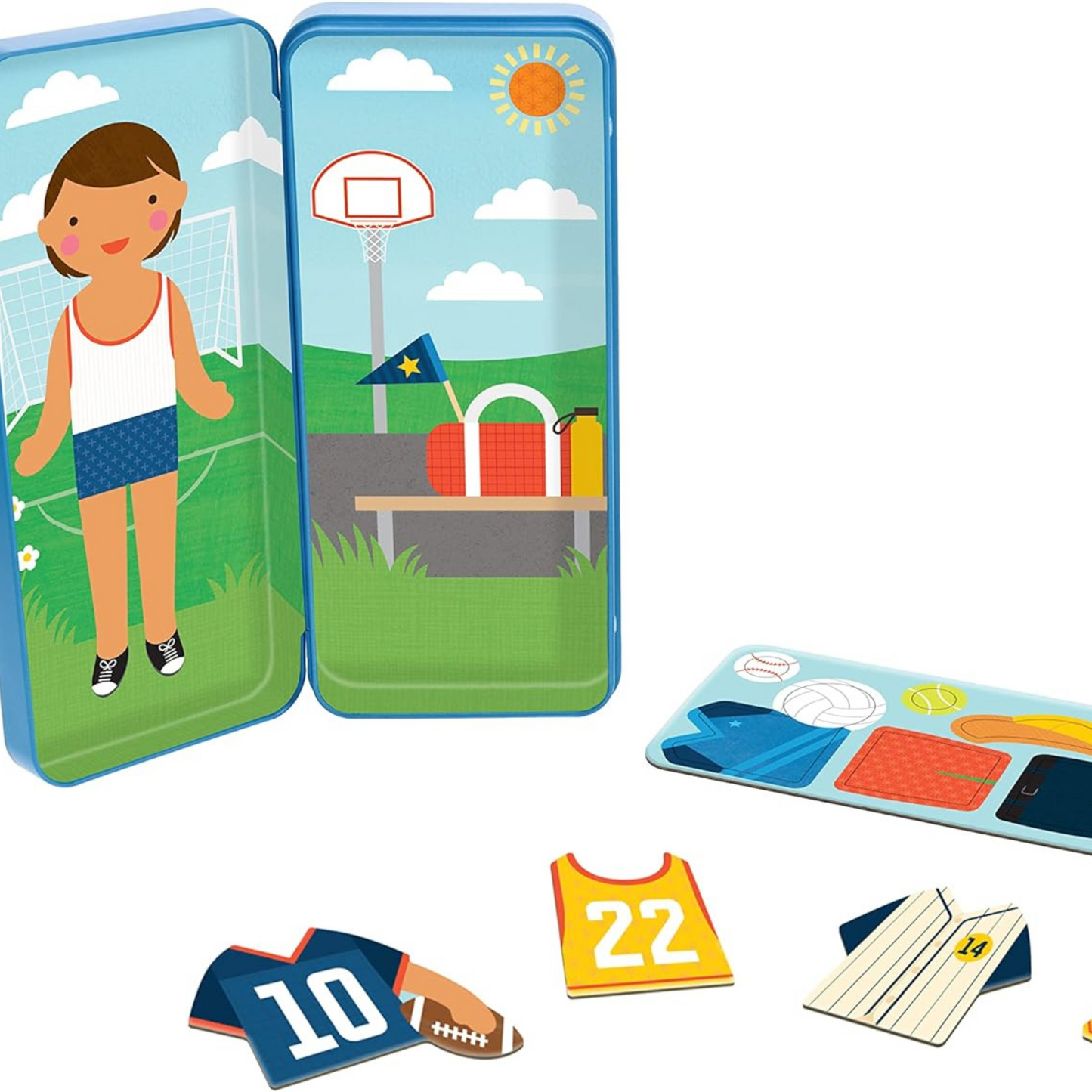 Shine Bright Magnetic Dress Up Sports Star