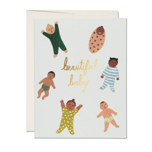 Beautiful Baby Greeting Card