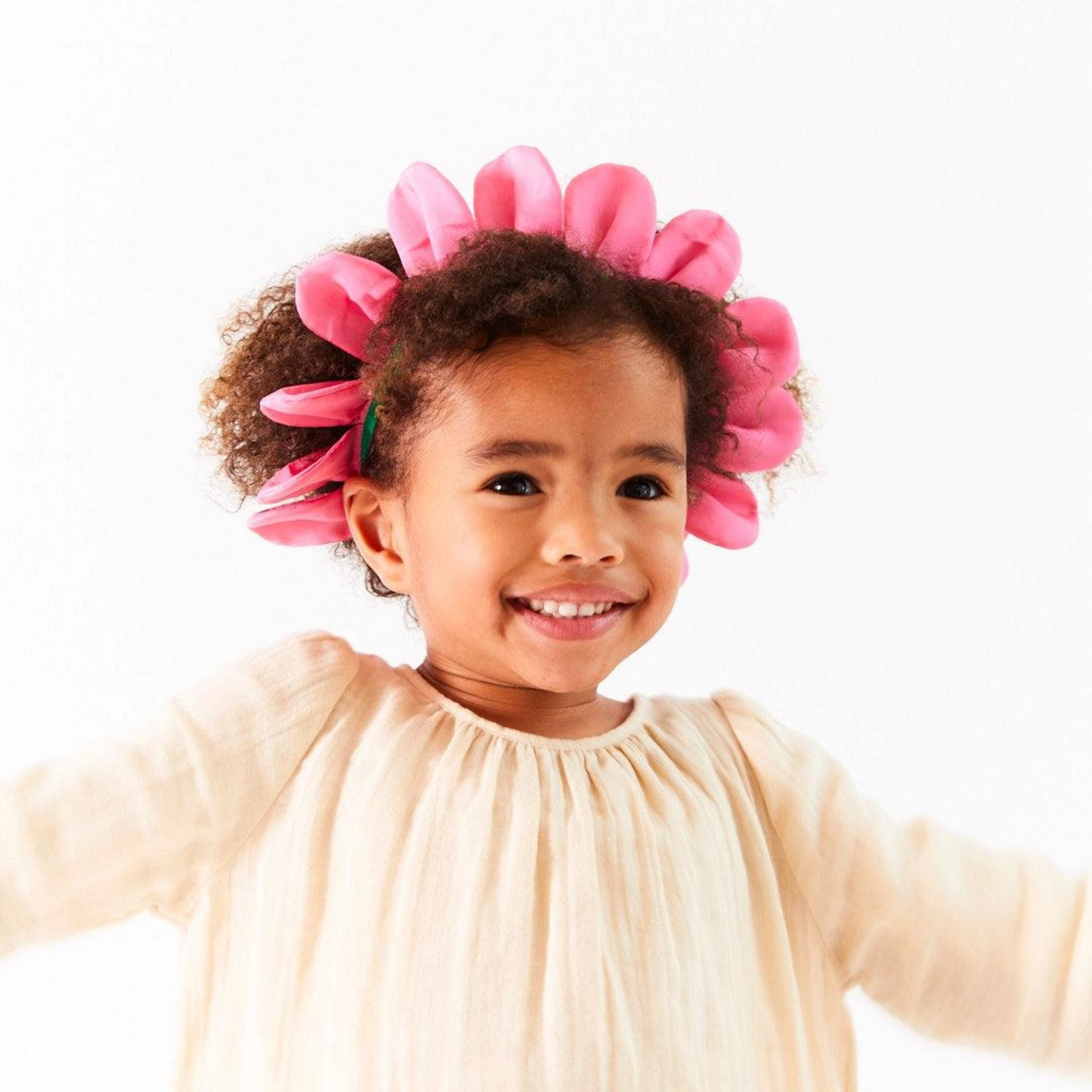 Children's Silk Flower Petal Crown / Headband