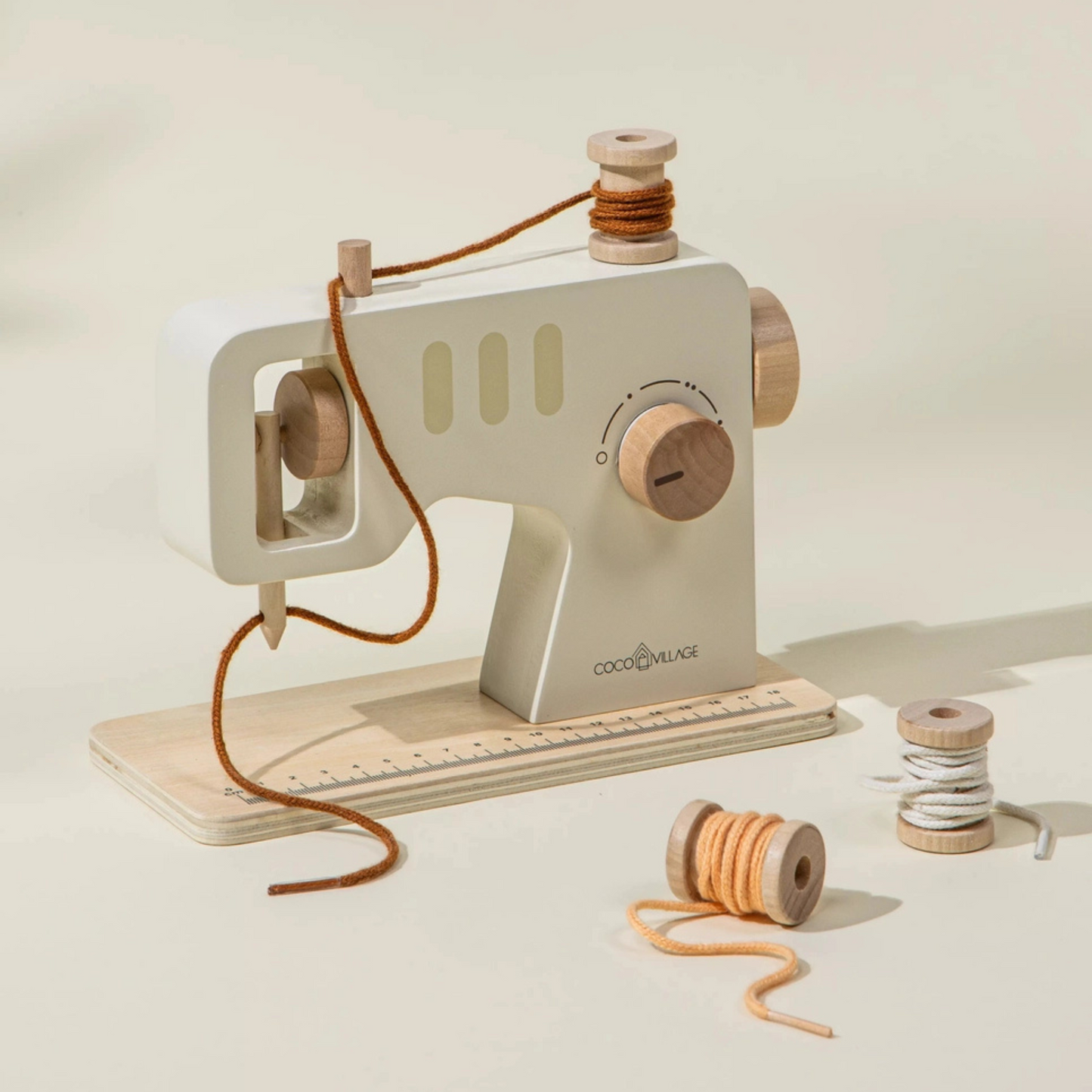 Wooden Sewing Machine Playset