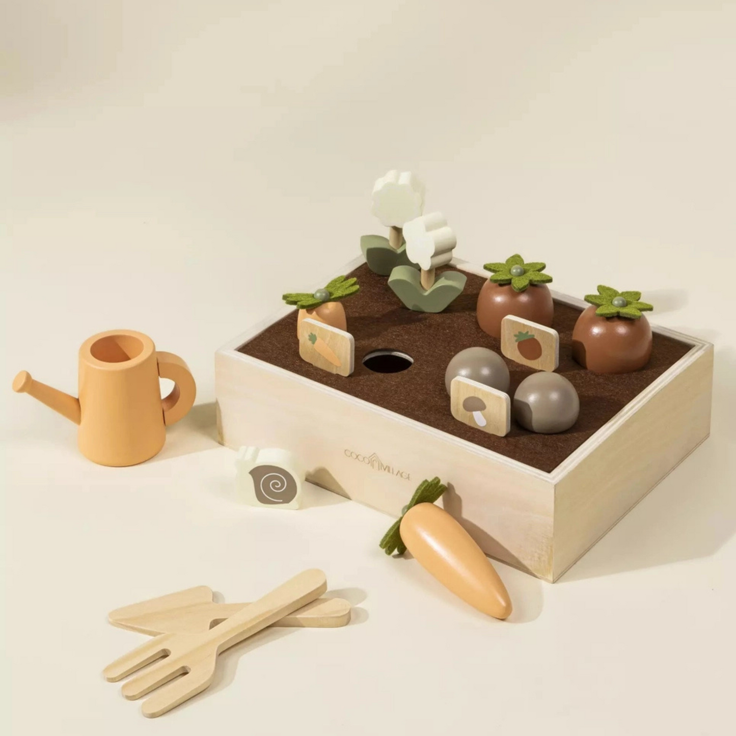 Wooden Gardening Playset and Accessories