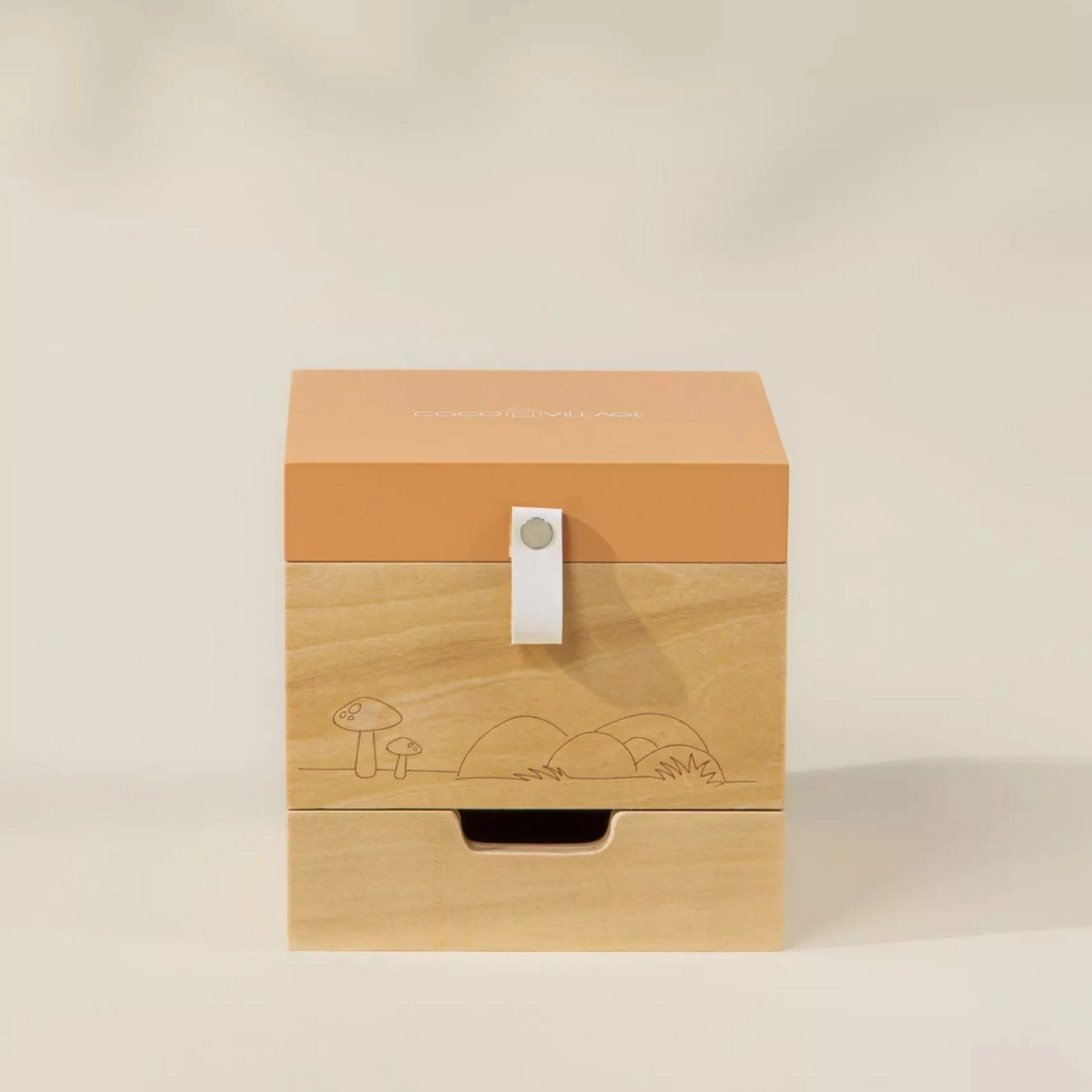 Wooden Musical Souvenir Box - Nature