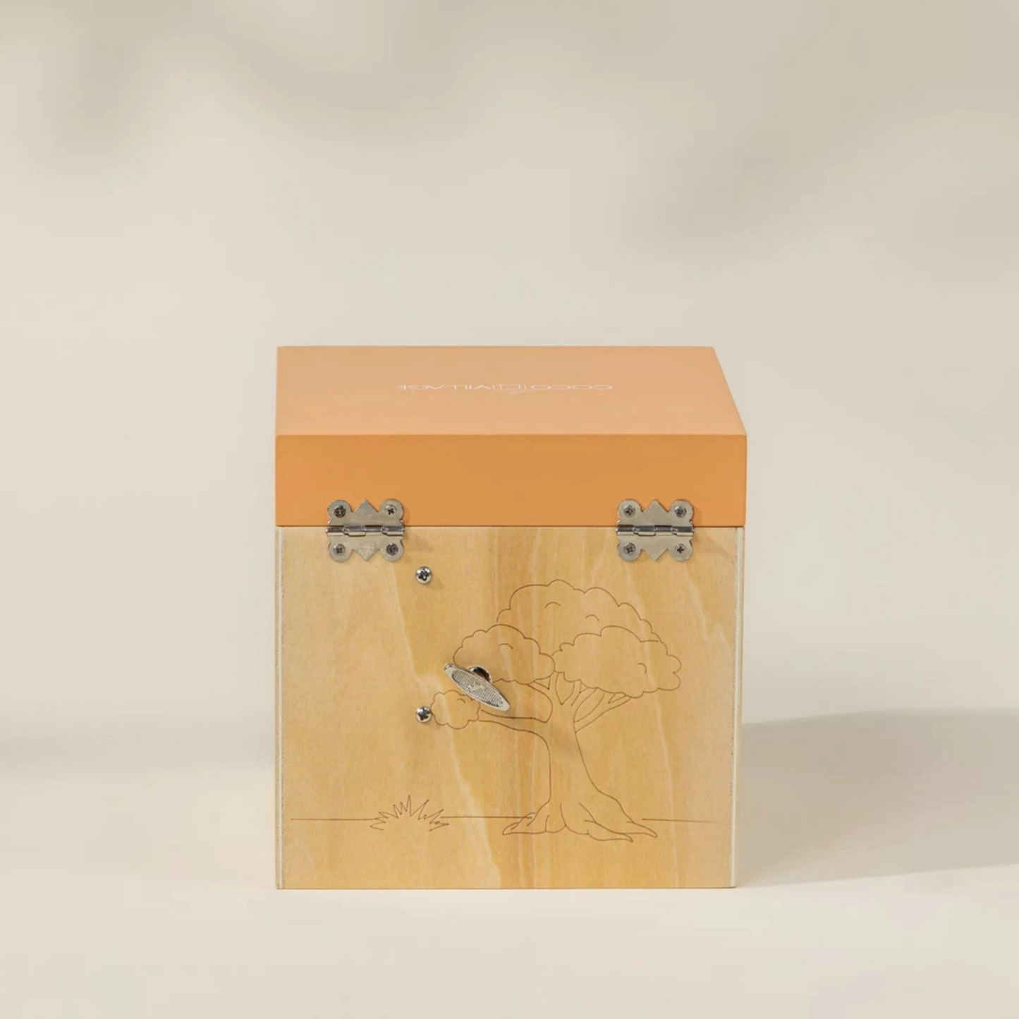 Wooden Musical Souvenir Box - Nature