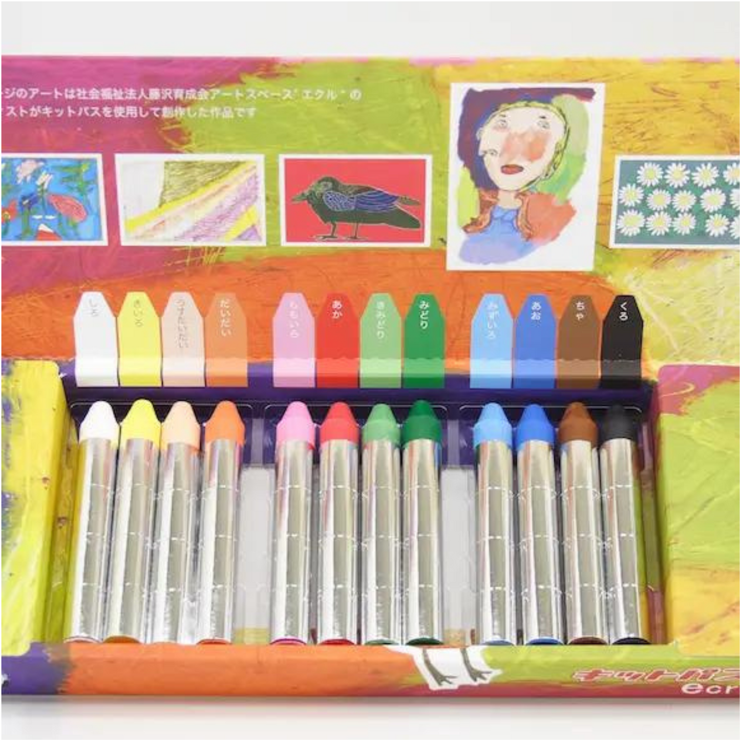 Ecru Crayons 12 Colors